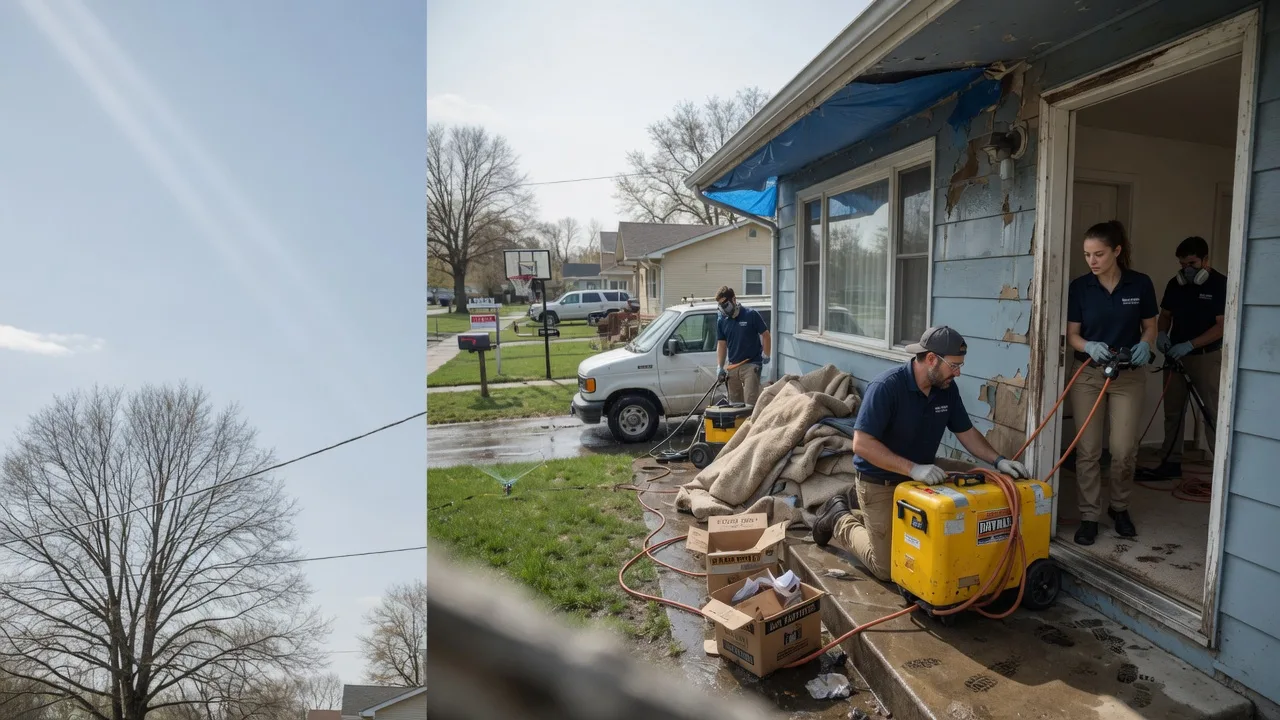 Basement Flood Cleanup in Oconto Falls, WI near me